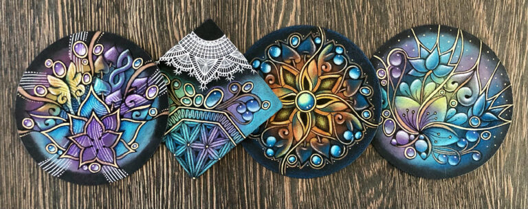 Zentangle Drawings Zen Linea