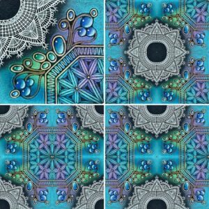 Zentangle Drawings Zen Linea