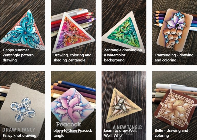 Free Zentangle Videos