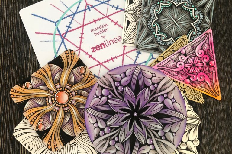 Zentangle Inspired Mandala Designs