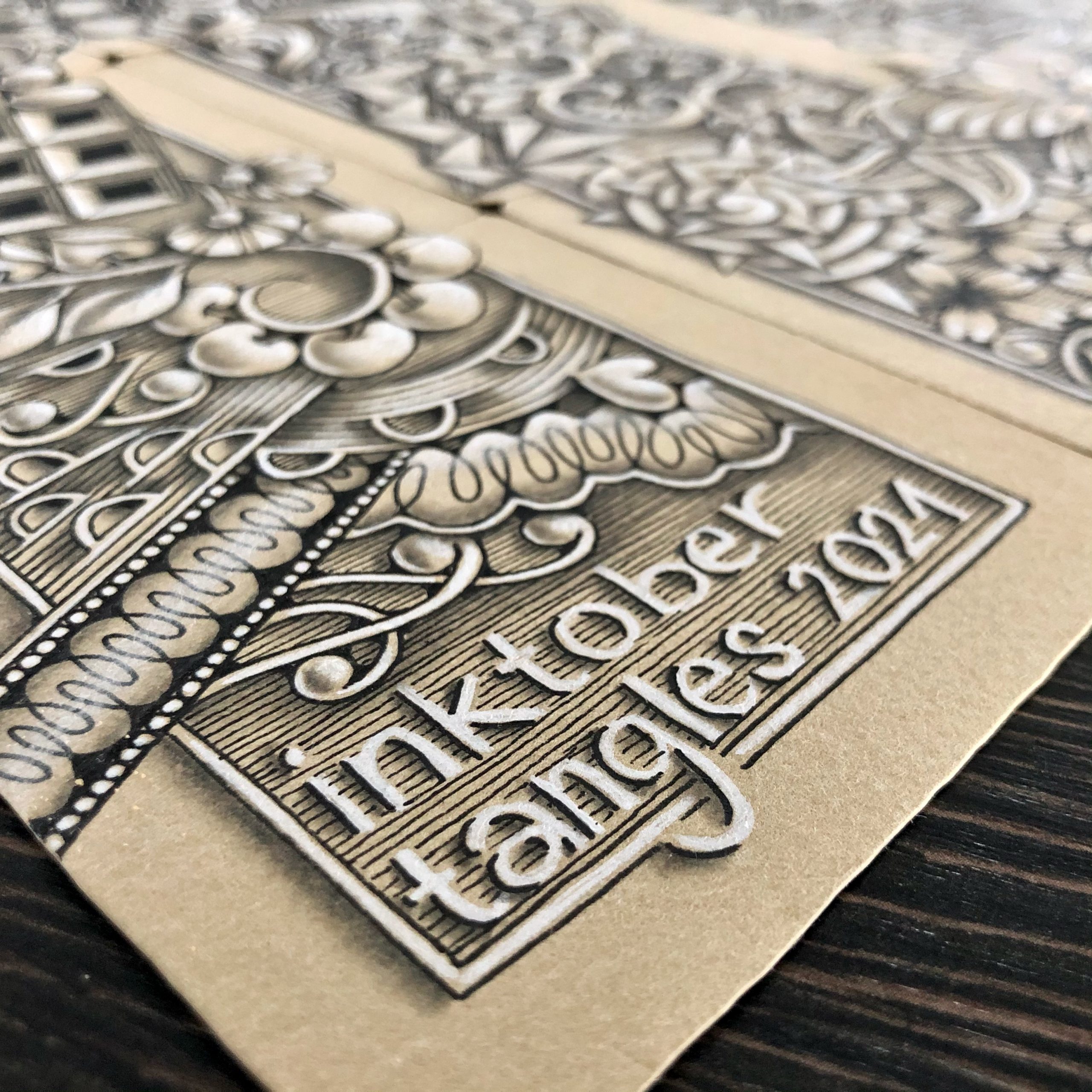 Read more about the article INKTOBER TANGLES CHALLENGE