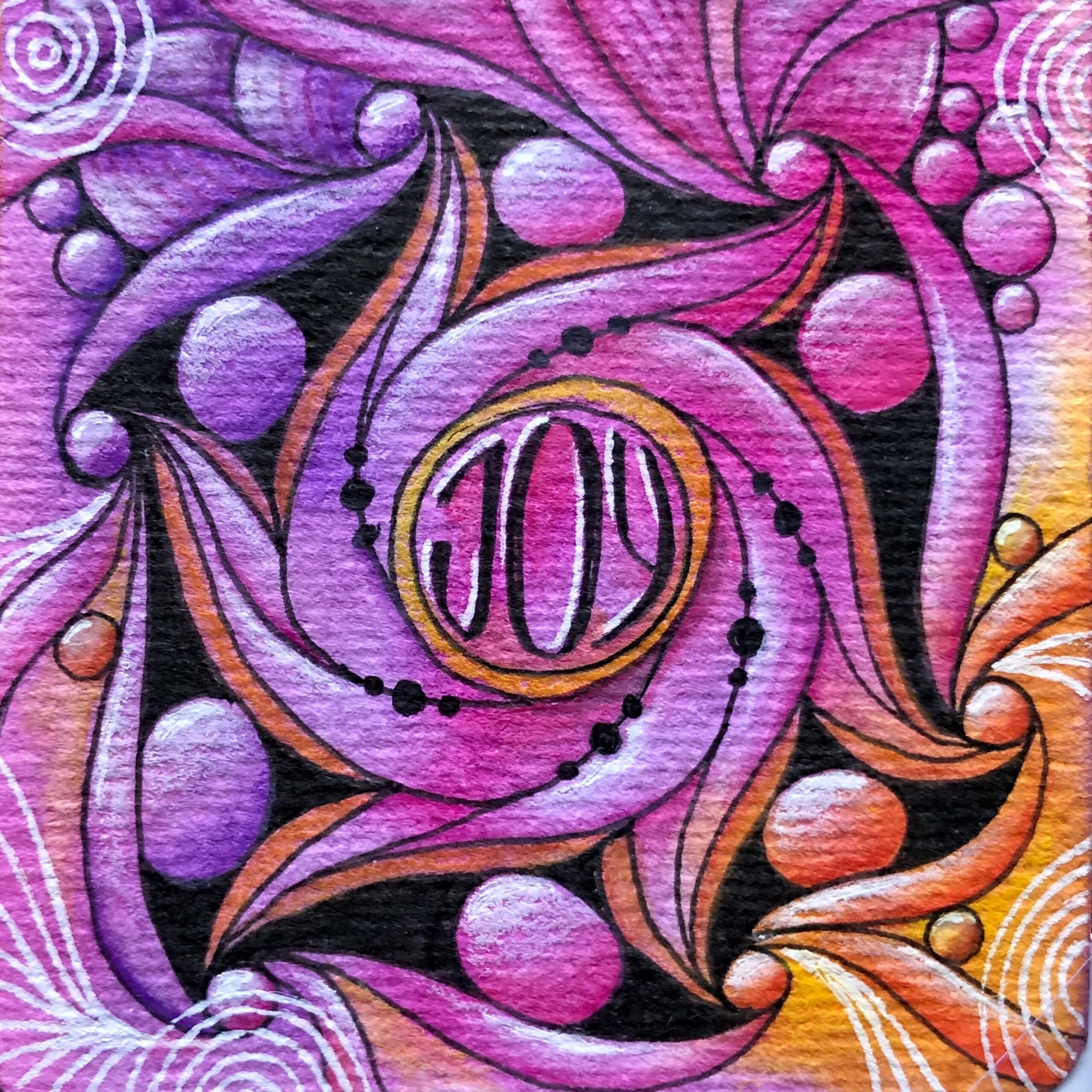 Read more about the article THE BEAUTY OF ZENTANGLE: PROCESS VS. OUTCOME