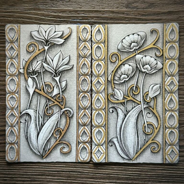 Zentangle Video Classes Zen Linea